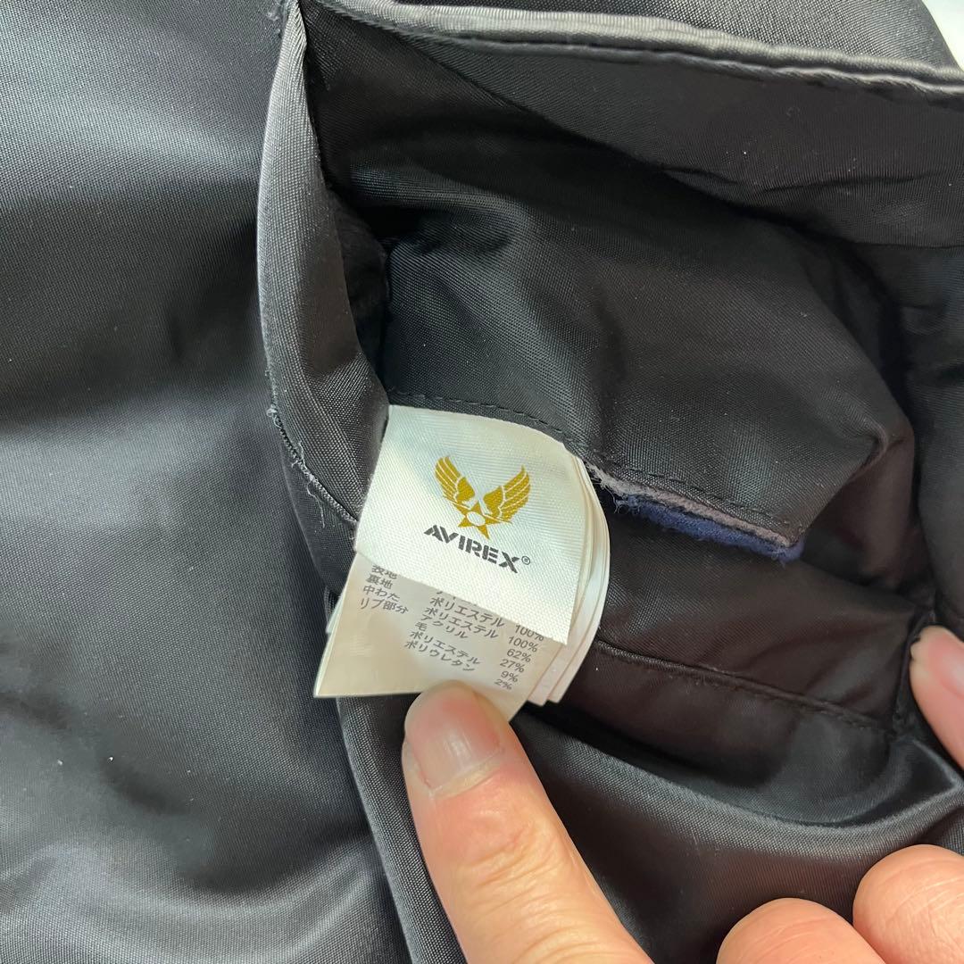 AVIREX エアフォース スペースコマンド フライトジャケット MA1 黒