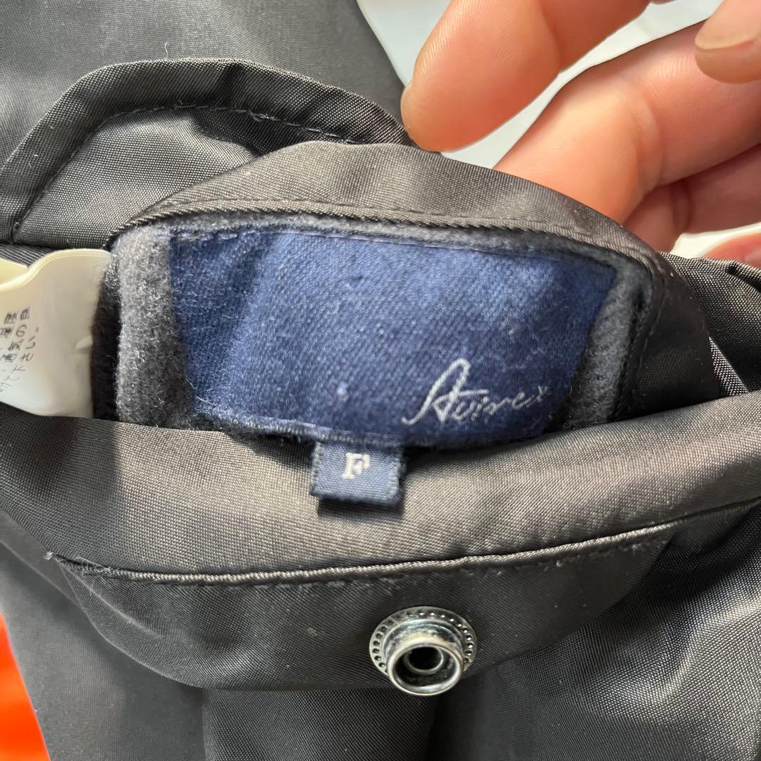 AVIREX エアフォース スペースコマンド フライトジャケット MA1 黒