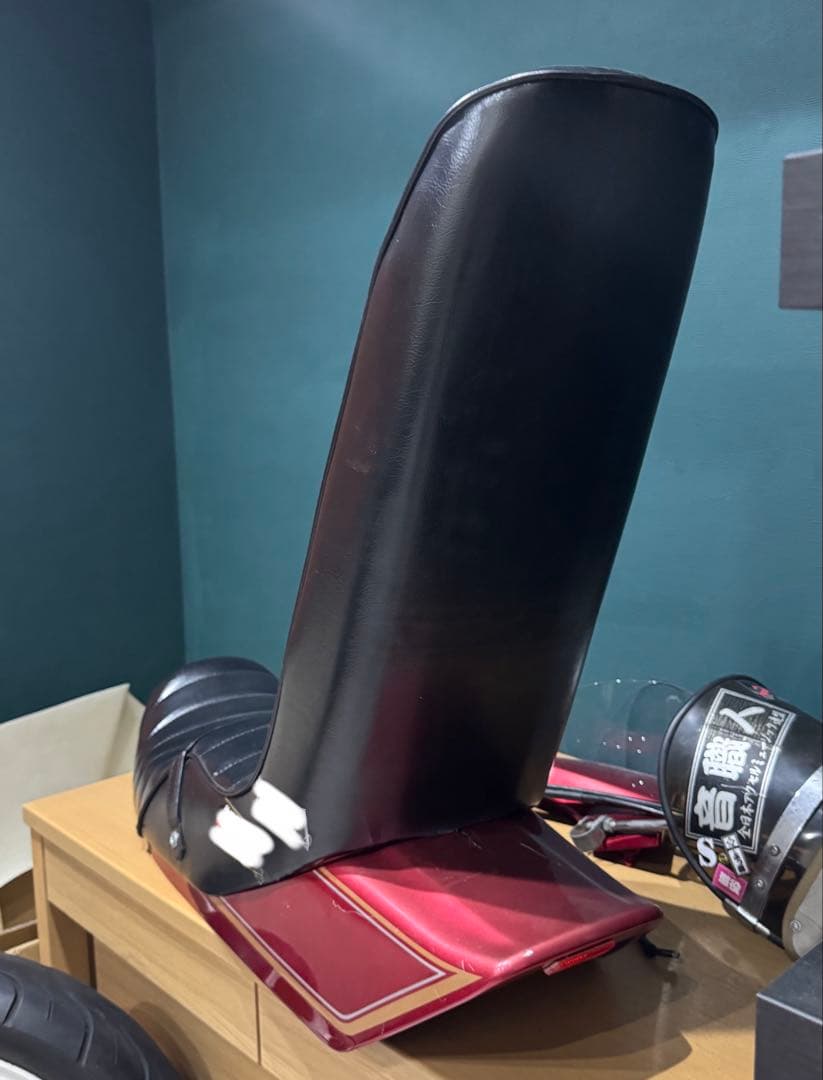 ZRX400 用 黒 三段シート 60cm