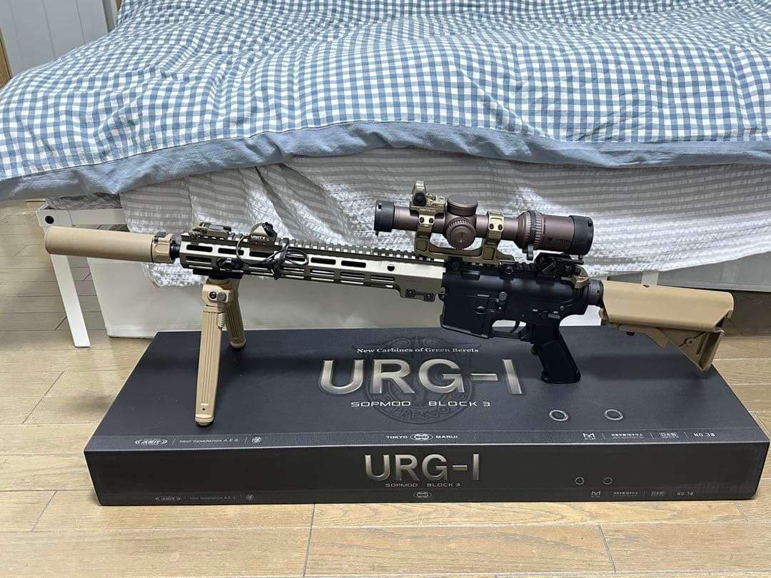 東京マルイ 次世代URG-I 14.5 75レンジャー系リアル装備フルセット