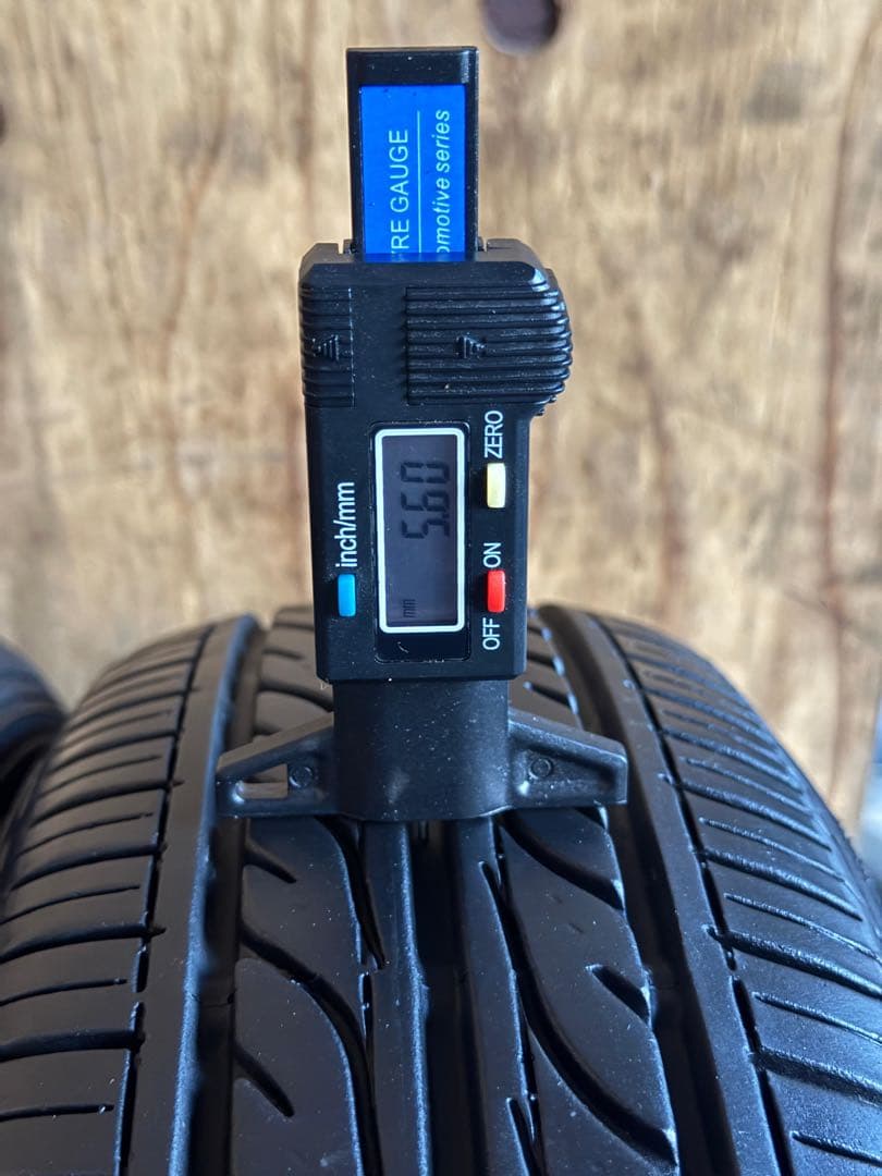 タイヤ・ホイール (580)155/65R14DUNLOP EC202 SUMMER TIRES