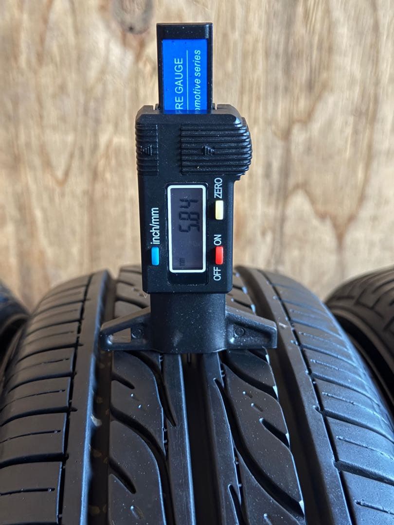 タイヤ・ホイール (580)155/65R14DUNLOP EC202 SUMMER TIRES