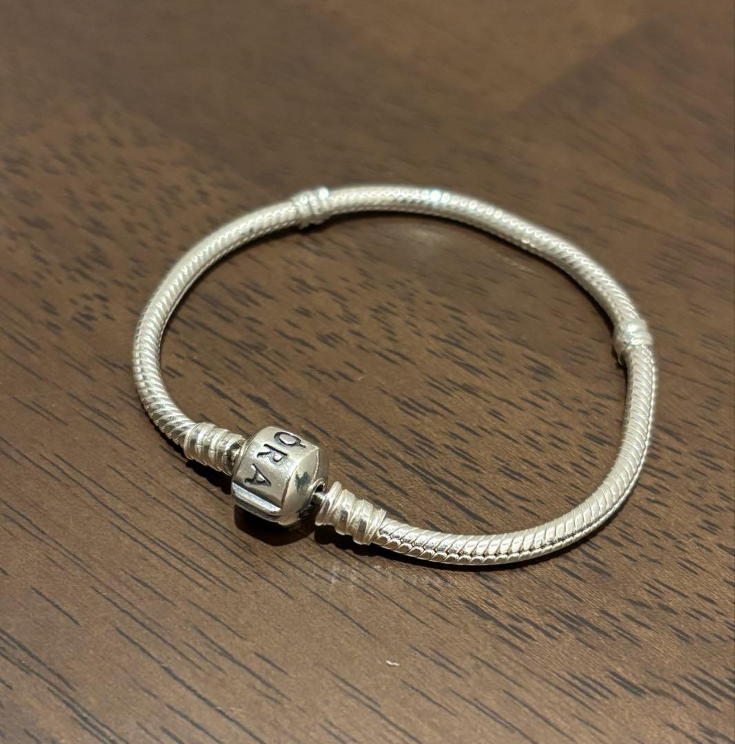アクセサリー PANDORA Barrel Clasp Snake ChainBracelet