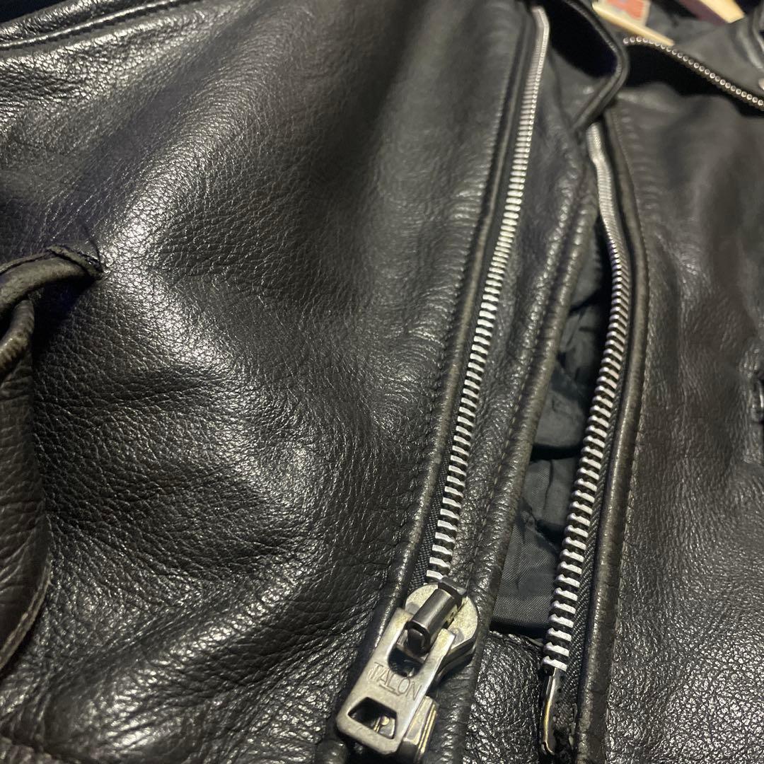 80s USA製 SCHOTT レザーダブルライダース　DURO JAC