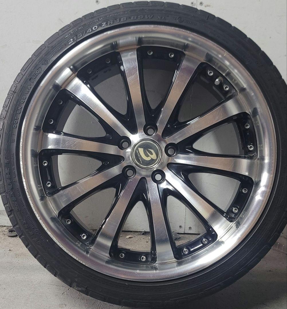 ロクサーニ EXバイロンシュティンガー 18インチ7.5J+48　PCD100