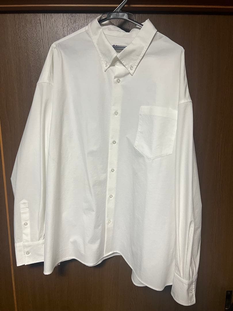 carorie CLEAN TECH TWILL SHIRT 白　Lサイズ