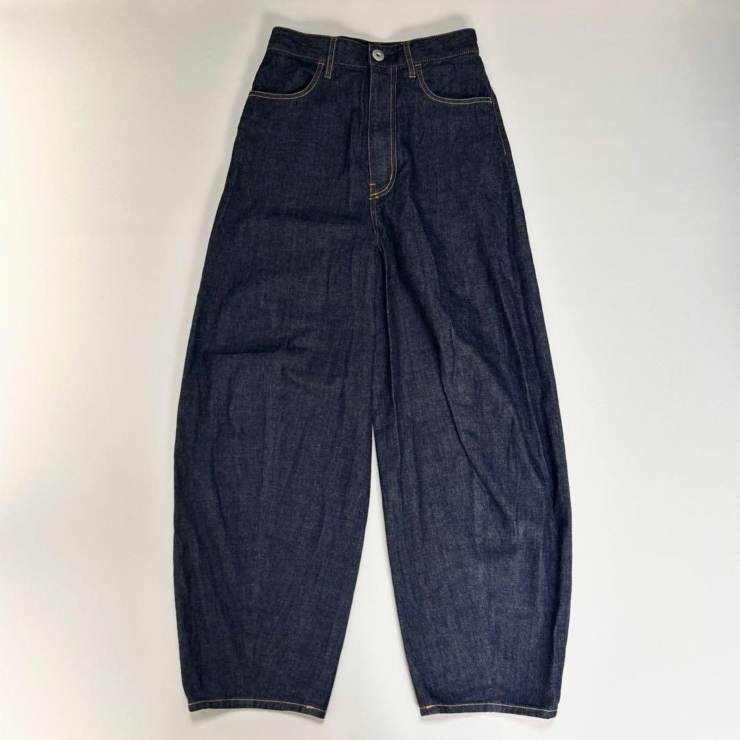 今年発売 極美品✨nagonstans 8ozデニム 立体カーブデニムPT
