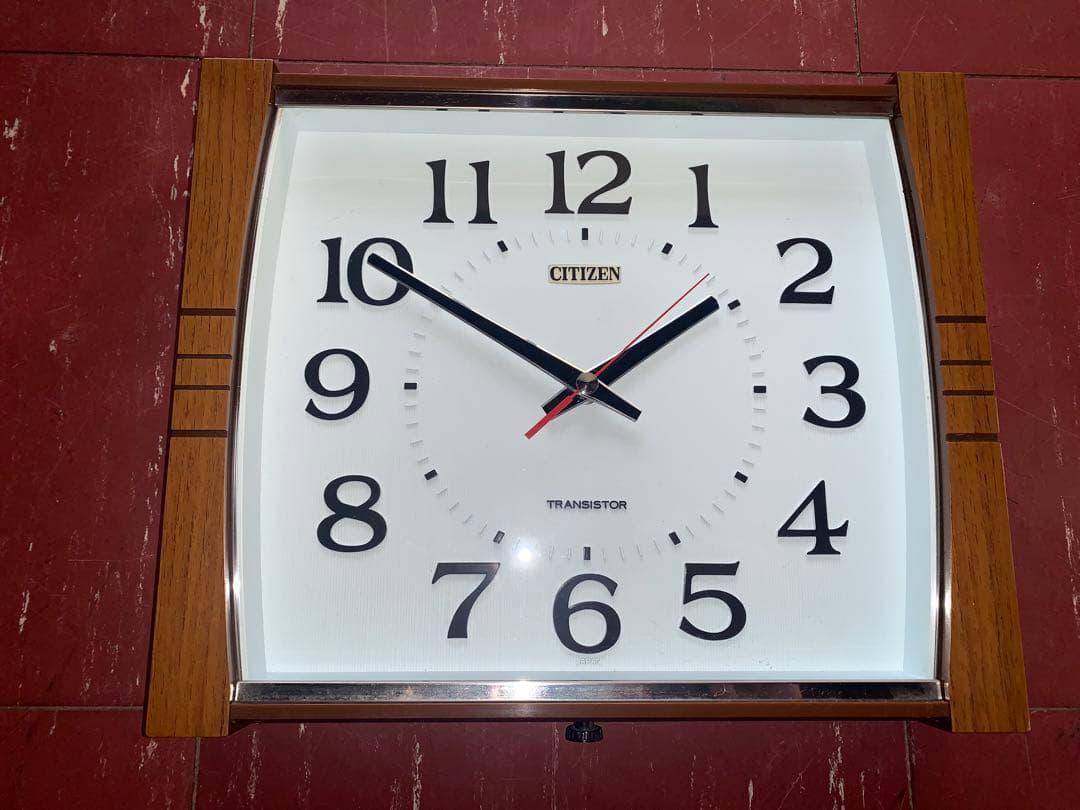 昭和レトロ 動作品　CITIZEN シチズン ファーストメカ　電子時計