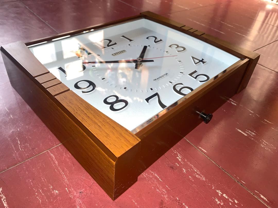 昭和レトロ 動作品　CITIZEN シチズン ファーストメカ　電子時計