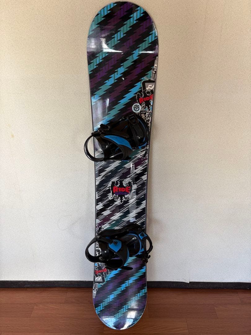 Ride スノーボード 155 バインディング付き　イグニオ