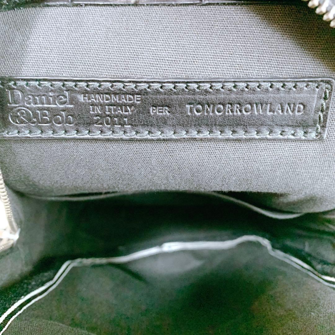 ほぼ未使用 Daniel&Bob トゥモローランド別注クロコ型押しボディバッグ
