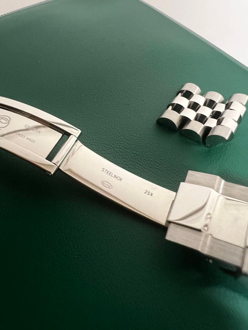 美品純正 現行ロレックスジュビリーブレス M126710BLNR