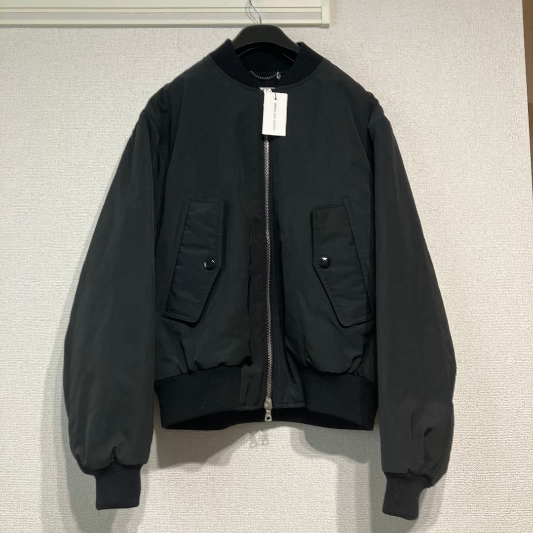ドリスヴァンノッテン 24AW ボンバージャケット ブラック M