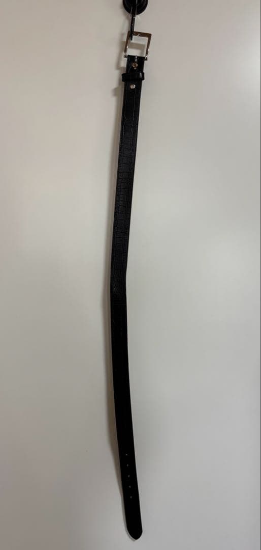 ワコマリア　レザーベルト　クロコダイル柄