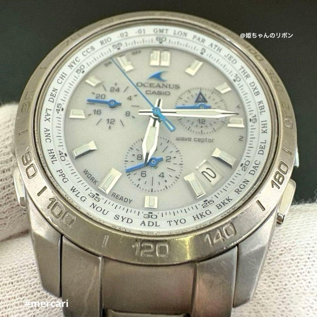 CASIO オシアナス　OCW-600TDJ-7AJF 電波ソーラー