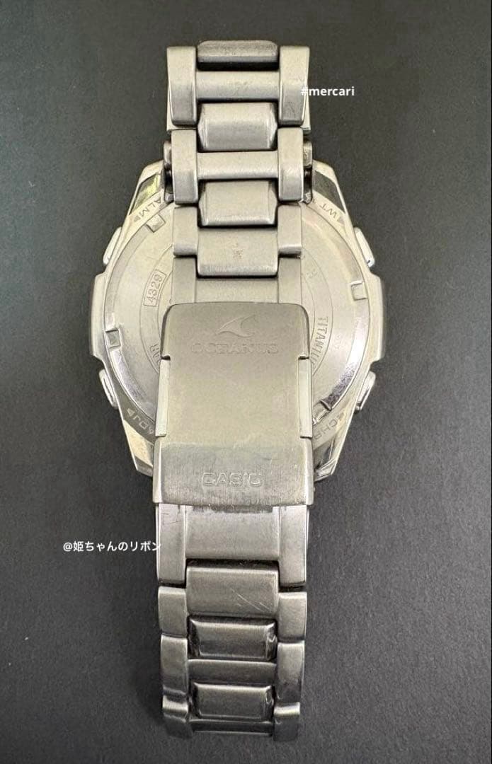 CASIO オシアナス　OCW-600TDJ-7AJF 電波ソーラー