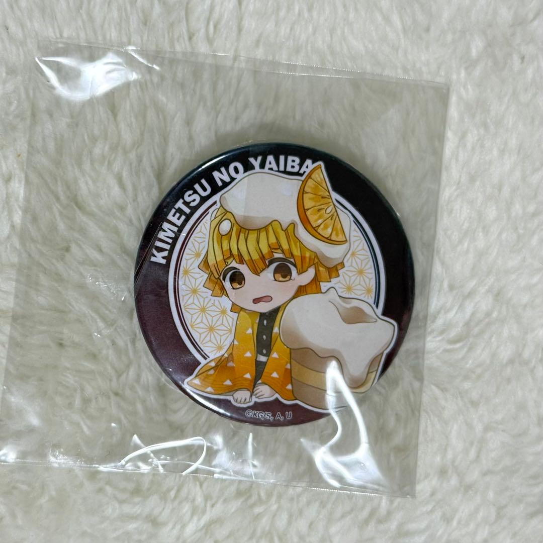 【鬼滅の刃】プリロール 缶バッジ 我妻善逸 2019