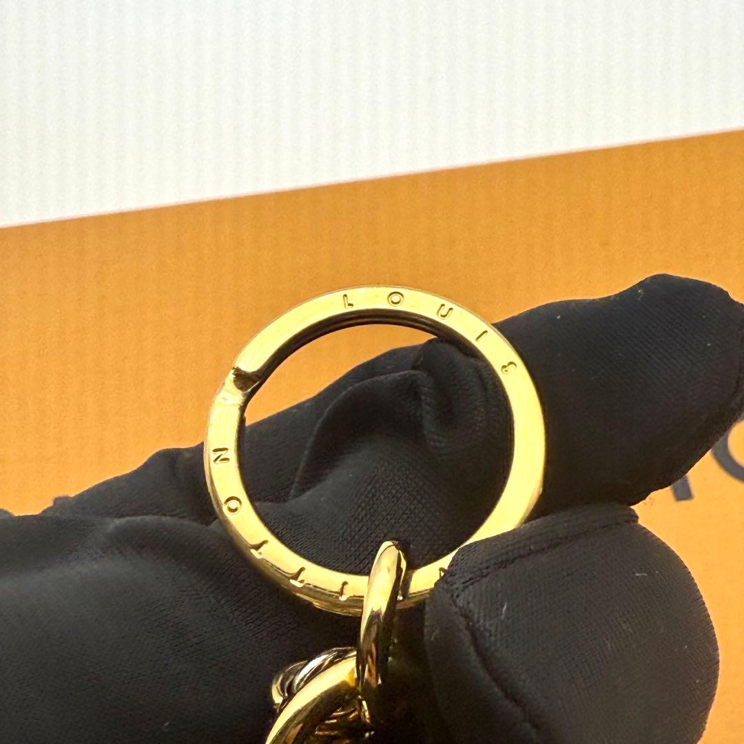 訳あり　美品　ルイヴィトン　キーホルダー　ナノグラム