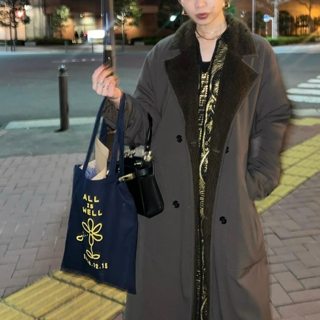 CLANE リバーシブル ミリタリーロングボアコート