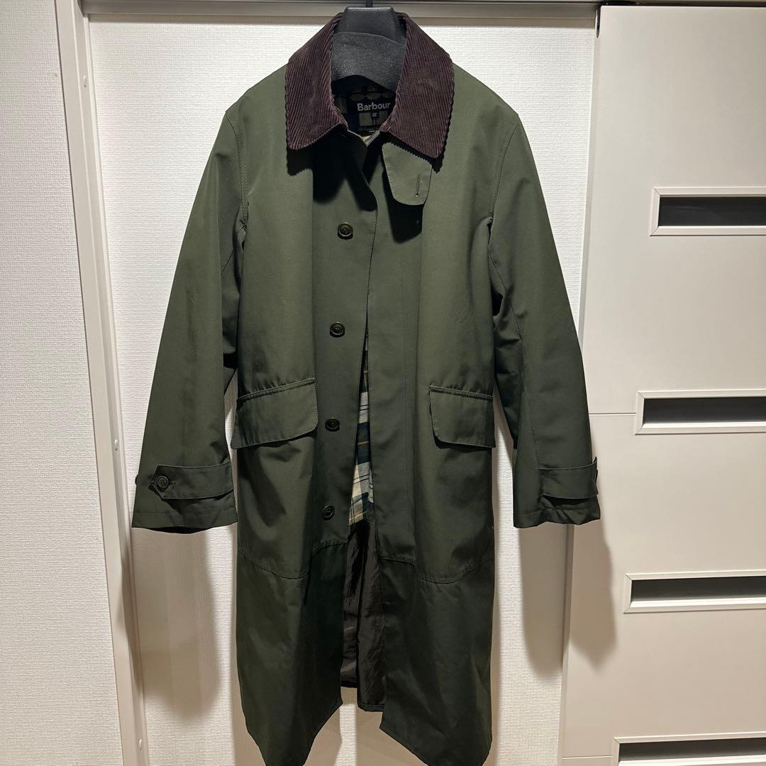 Barbour × BEAMS 2Layerシングルブレステッドコート 40