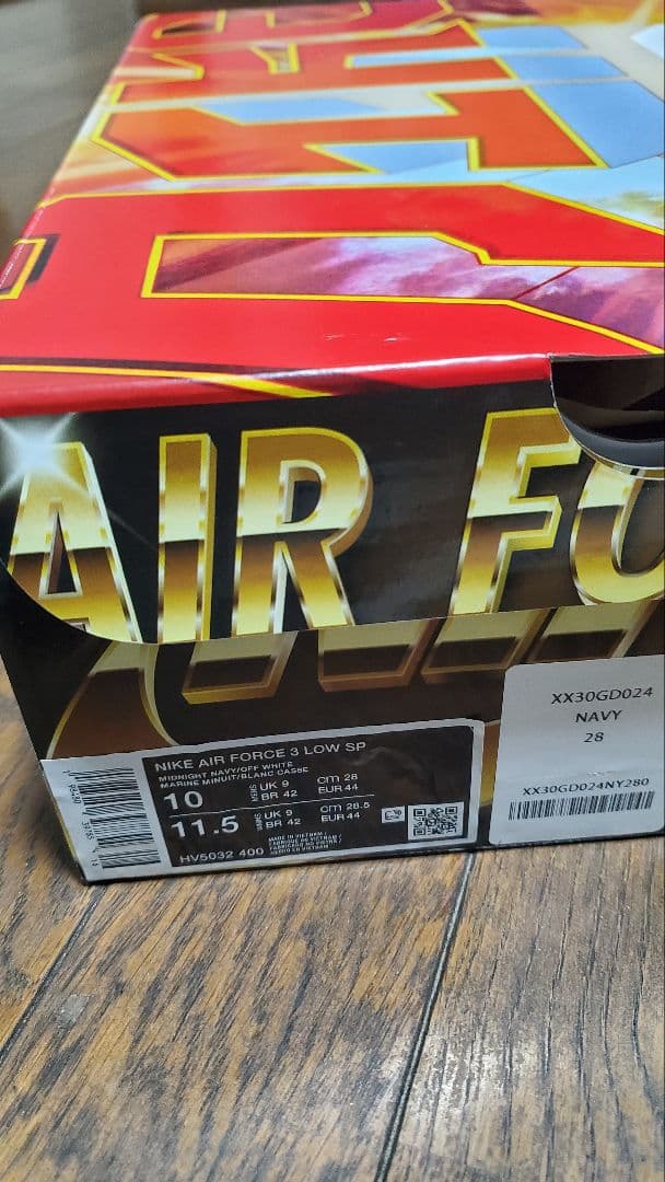 NIGO × Nike Air Force 3 Low SP 28.0