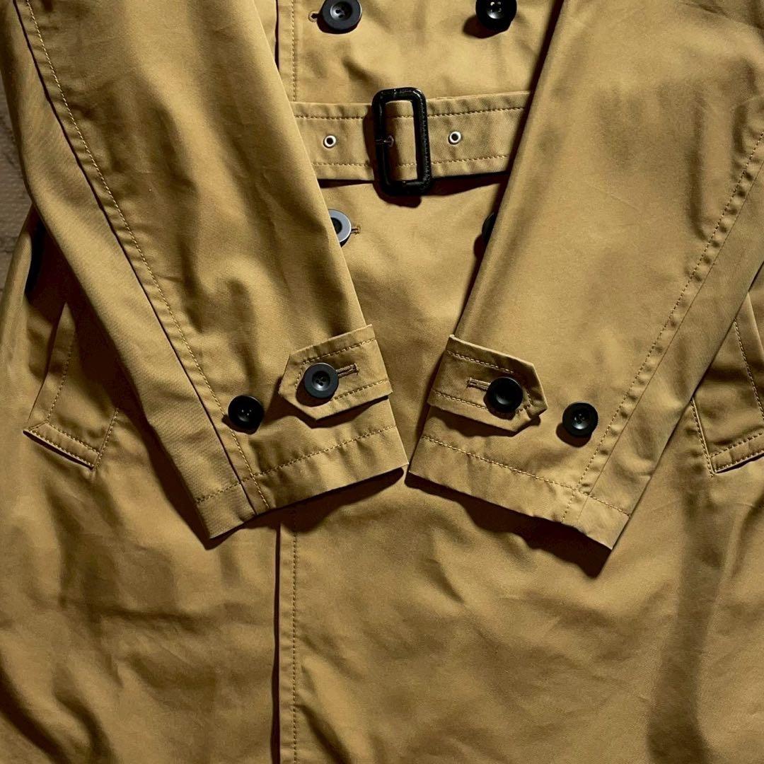 コーチ　coach トレンチコート　ベルト付き　ベージュ　サイズL