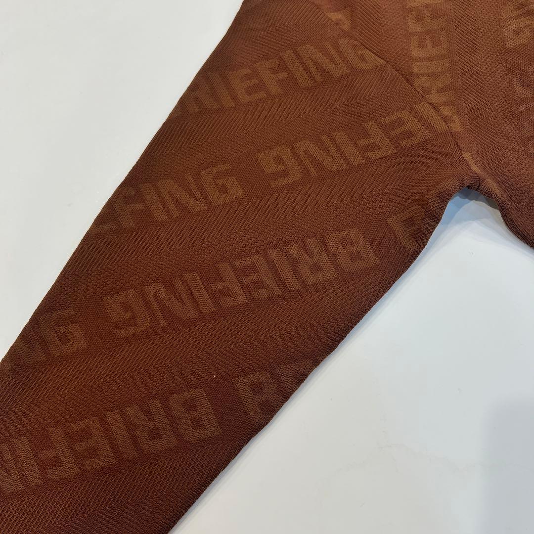 新品　BRIEFING CE BIAS LOGO CREWNECK KNIT M