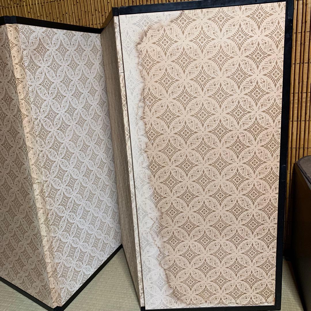 ２５日迄専用です。屏風　琴峰作　工芸品
