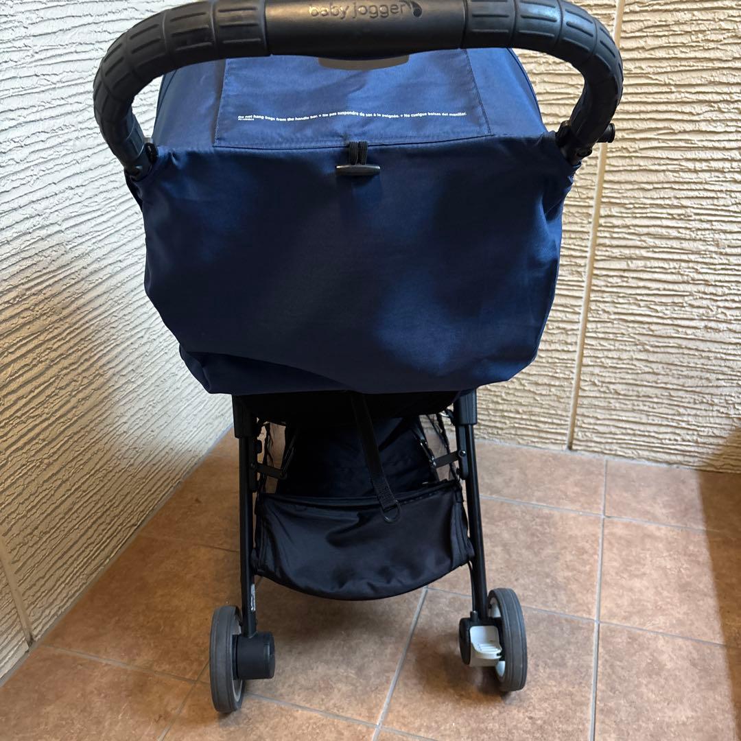 【値下げ】Baby Jogger 折りたたみ　ベビーカー　ネイビー