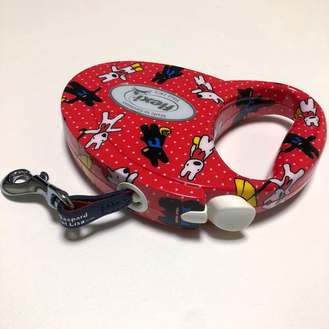 希少 flexi フレキシリード 5mリード リサとガスパール 犬 ペット