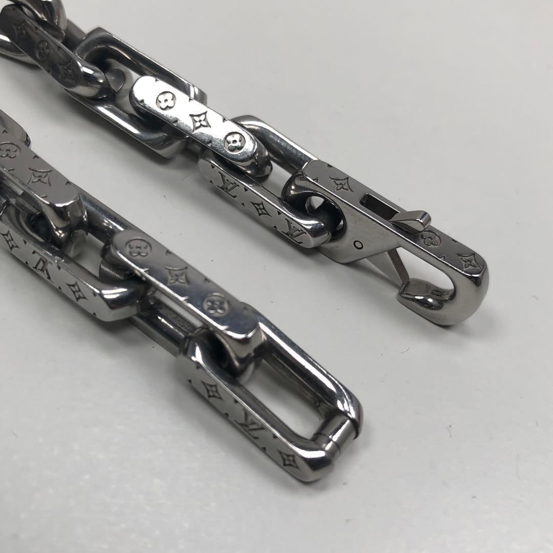 Louis Vuitton コリエ モノグラム チェーンブレスレットサイズM