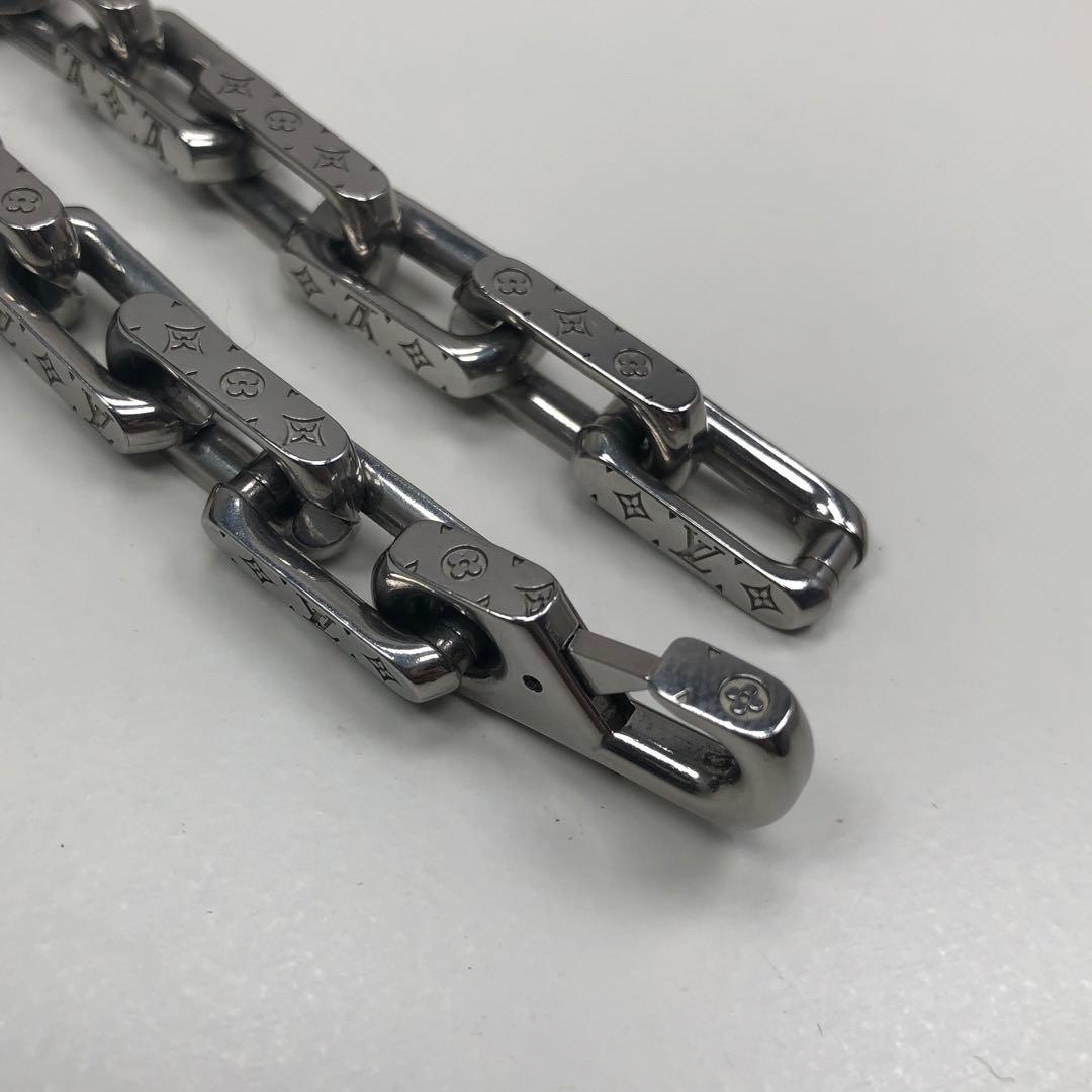 Louis Vuitton コリエ モノグラム チェーンブレスレットサイズM