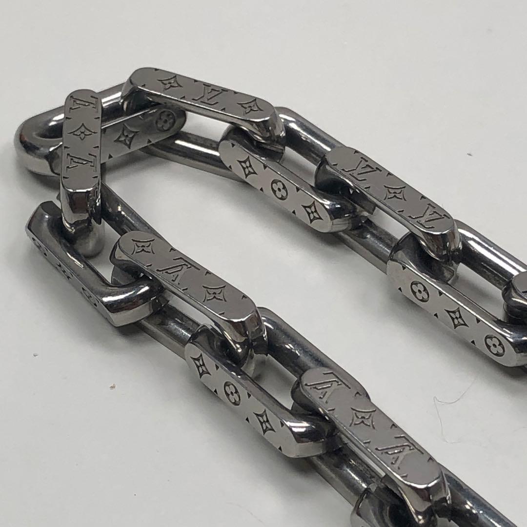 Louis Vuitton コリエ モノグラム チェーンブレスレットサイズM