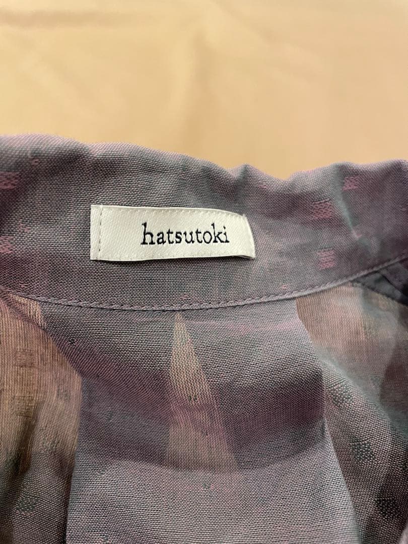 hatsutoki 木漏れ日シャツ