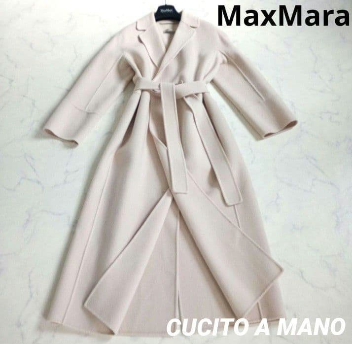 ☘️蓮໒꒱〖 プロフ必読　マックスマーラ　ダブルフェイス　コート