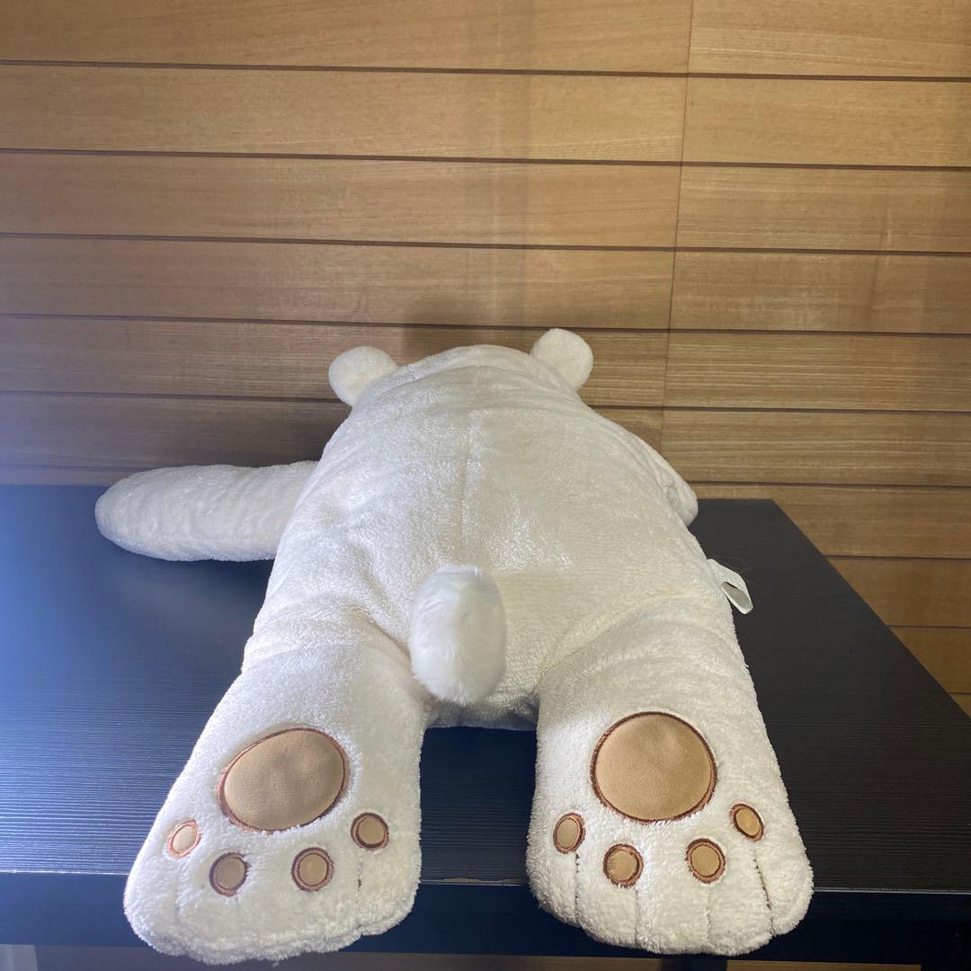 【中古】ニトリ　ダキマクラ　シロクマ