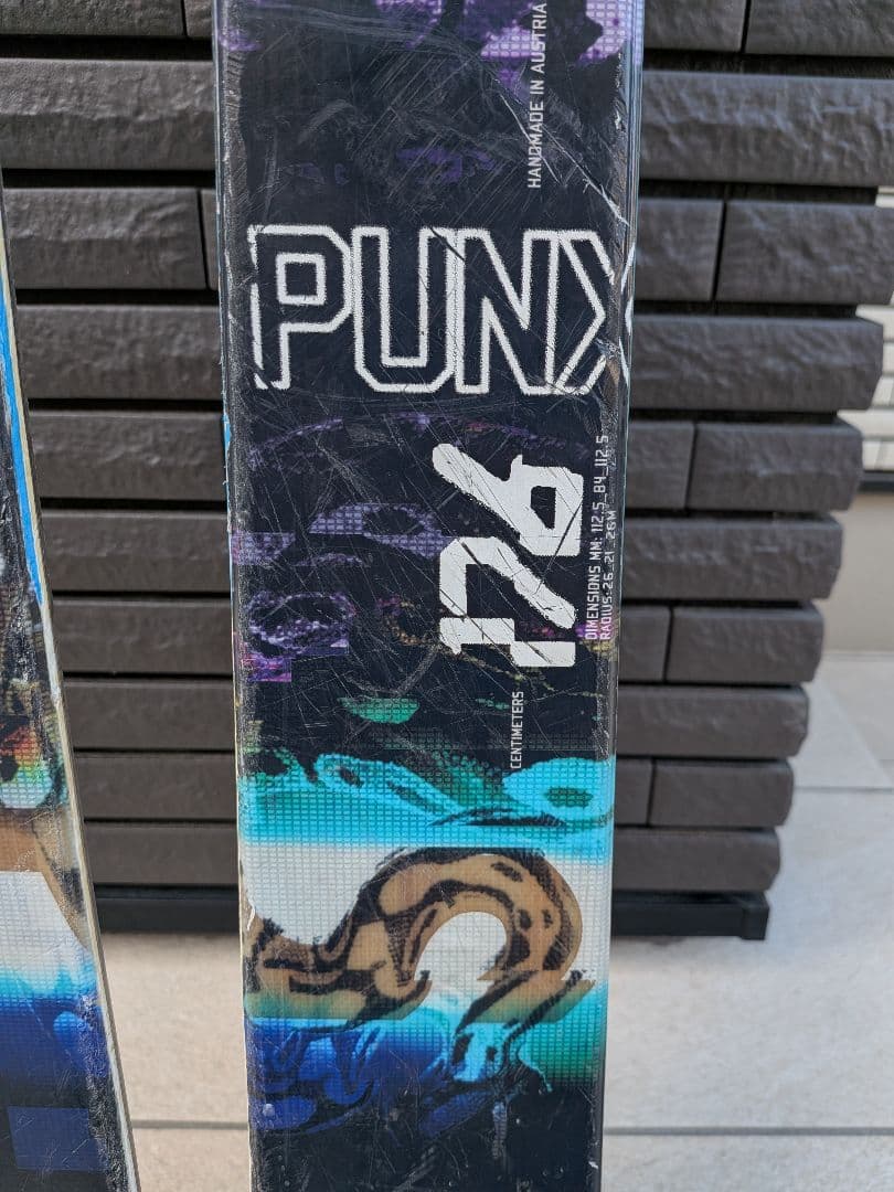 スキー板【ATOMIC PUNX × JESTER ビンディング付】176cm