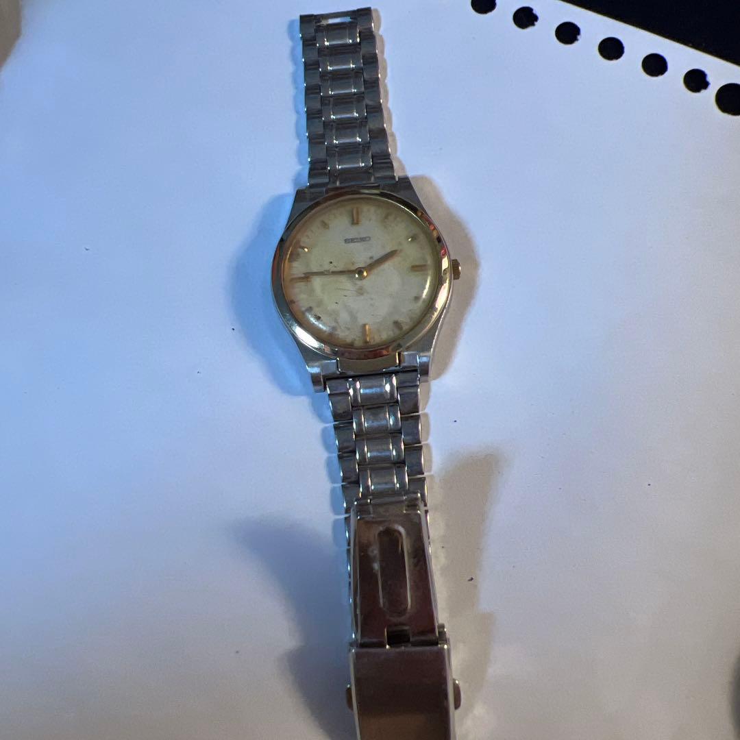 T*1様 SEIKO KING QUARTZ などシルバー 時計3点セットジャン
