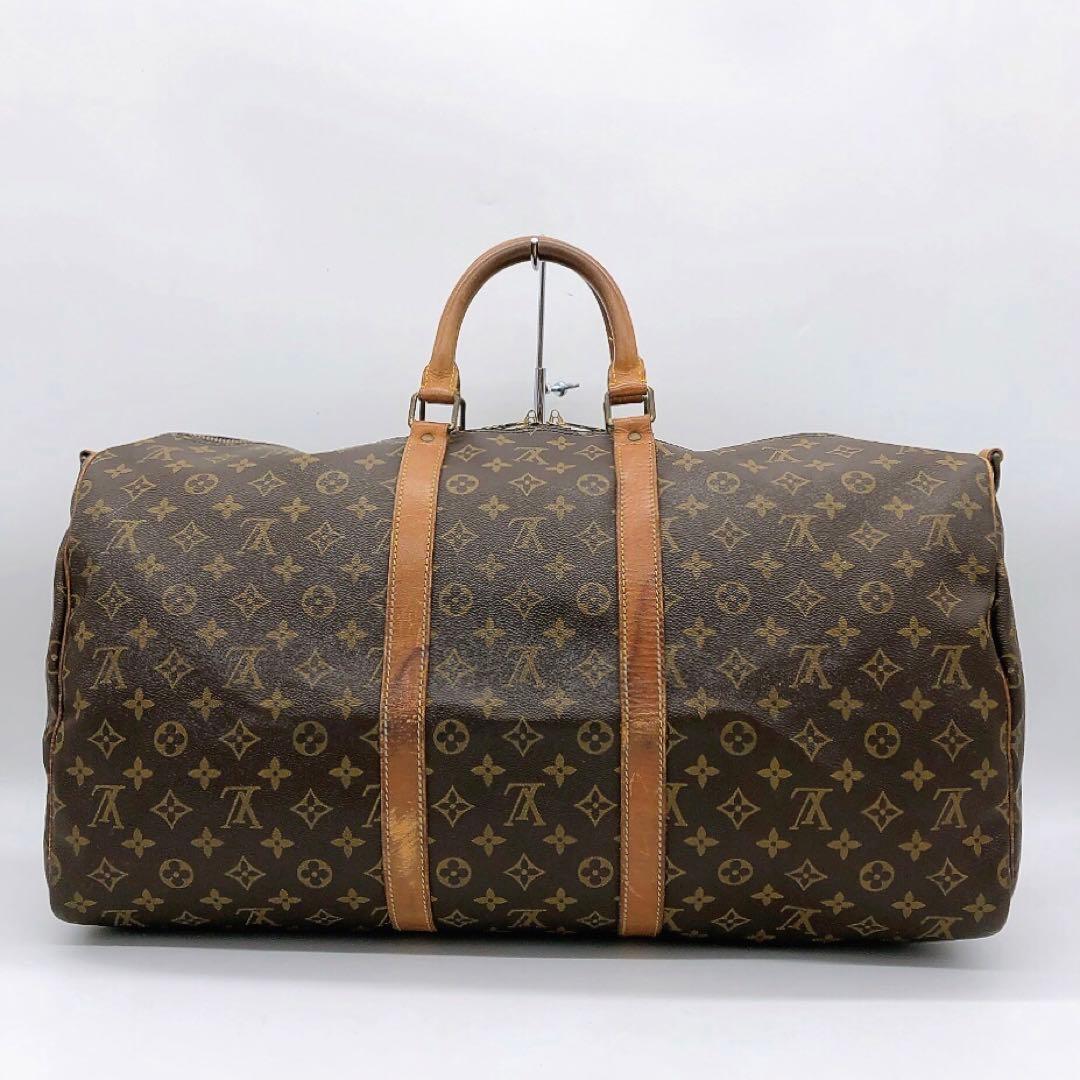 【LOUIS VUITTON】キーポル バンドリエール55 ボストンバッグ.