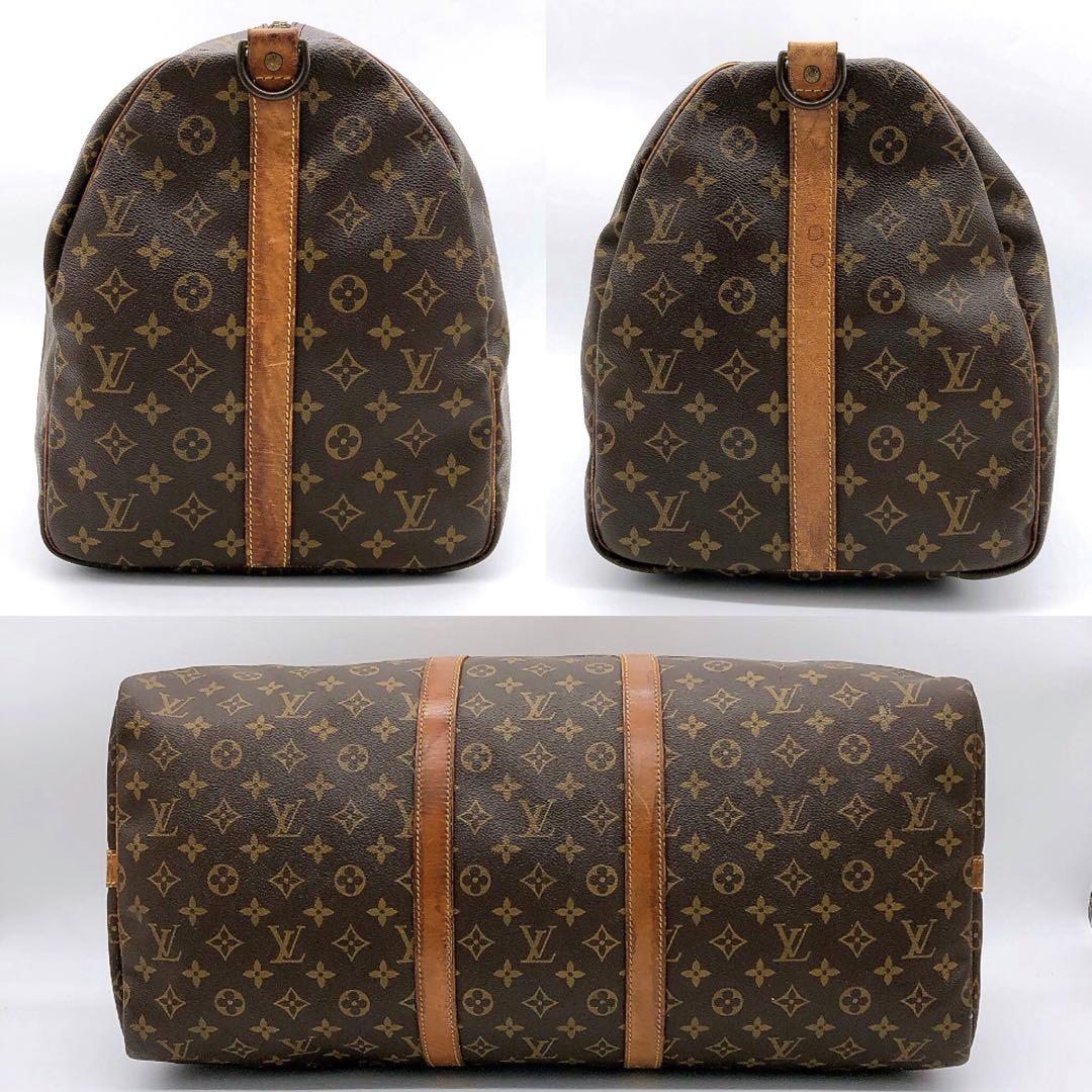 【LOUIS VUITTON】キーポル バンドリエール55 ボストンバッグ.