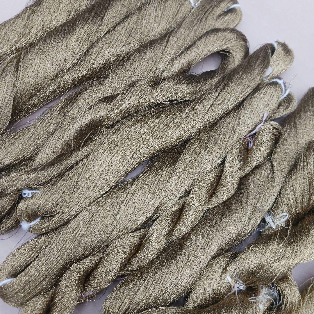 織物、組紐、刺繍手芸用金糸大量