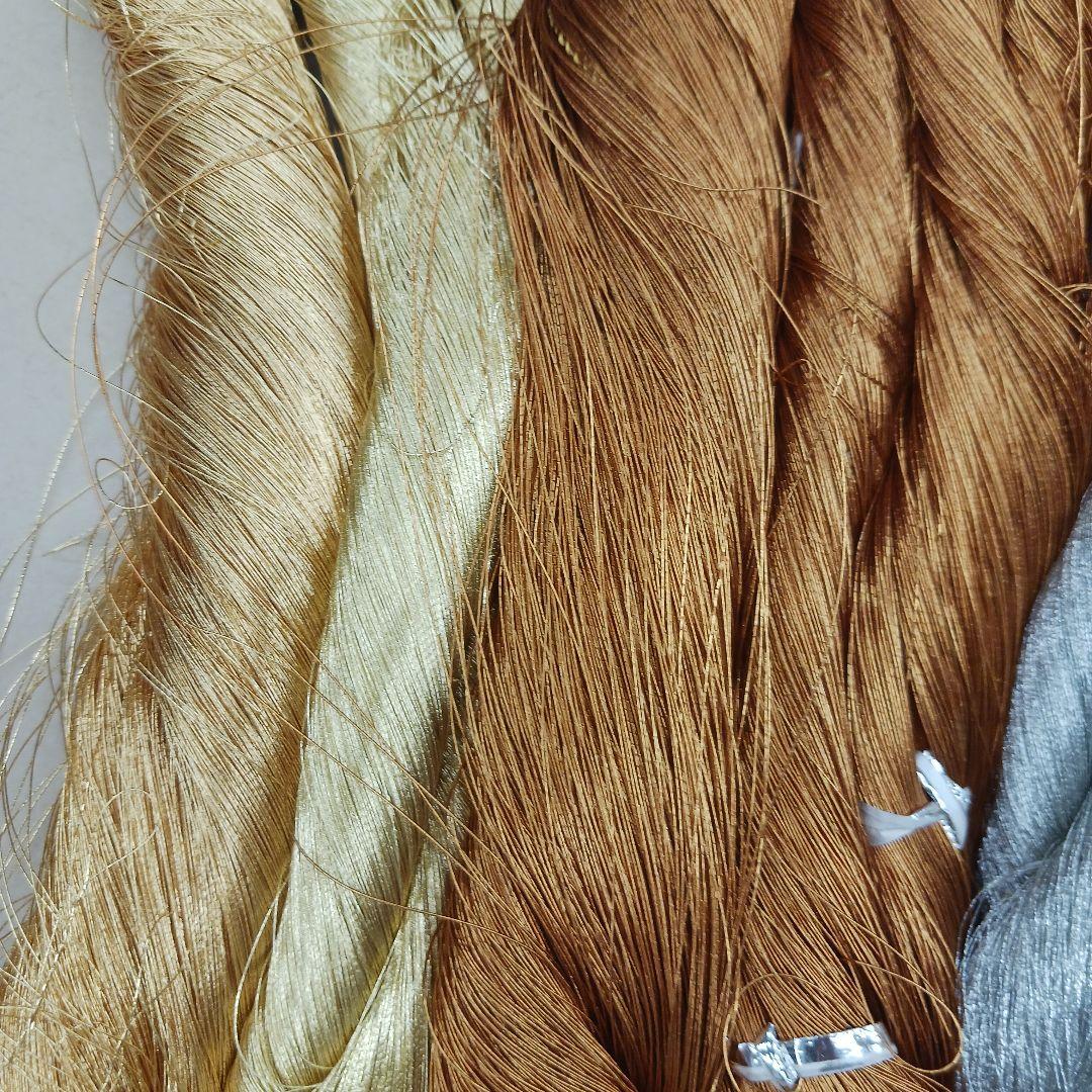 織物、組紐、刺繍手芸用金糸大量