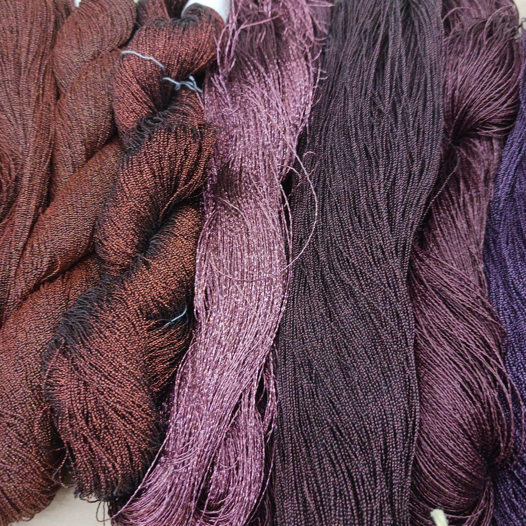 織物、組紐、刺繍手芸用金糸大量