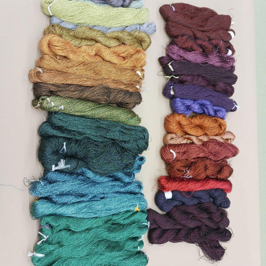 織物、組紐、刺繍手芸用金糸大量