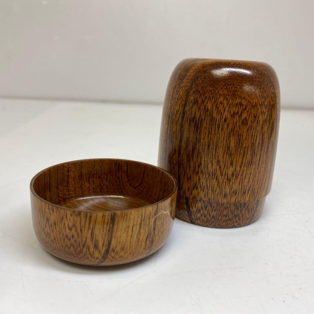 ☆茶3 中林星山　長棗　高さ約7.9㎝　東さ7-1115③