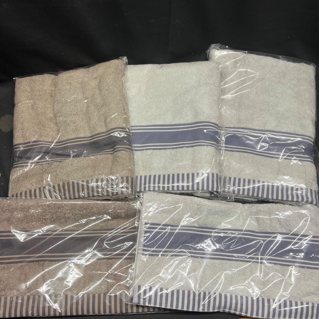 〇Of49 未使用 ホットマン1秒タオル バスタオル フェイスタオル 5枚まとめ