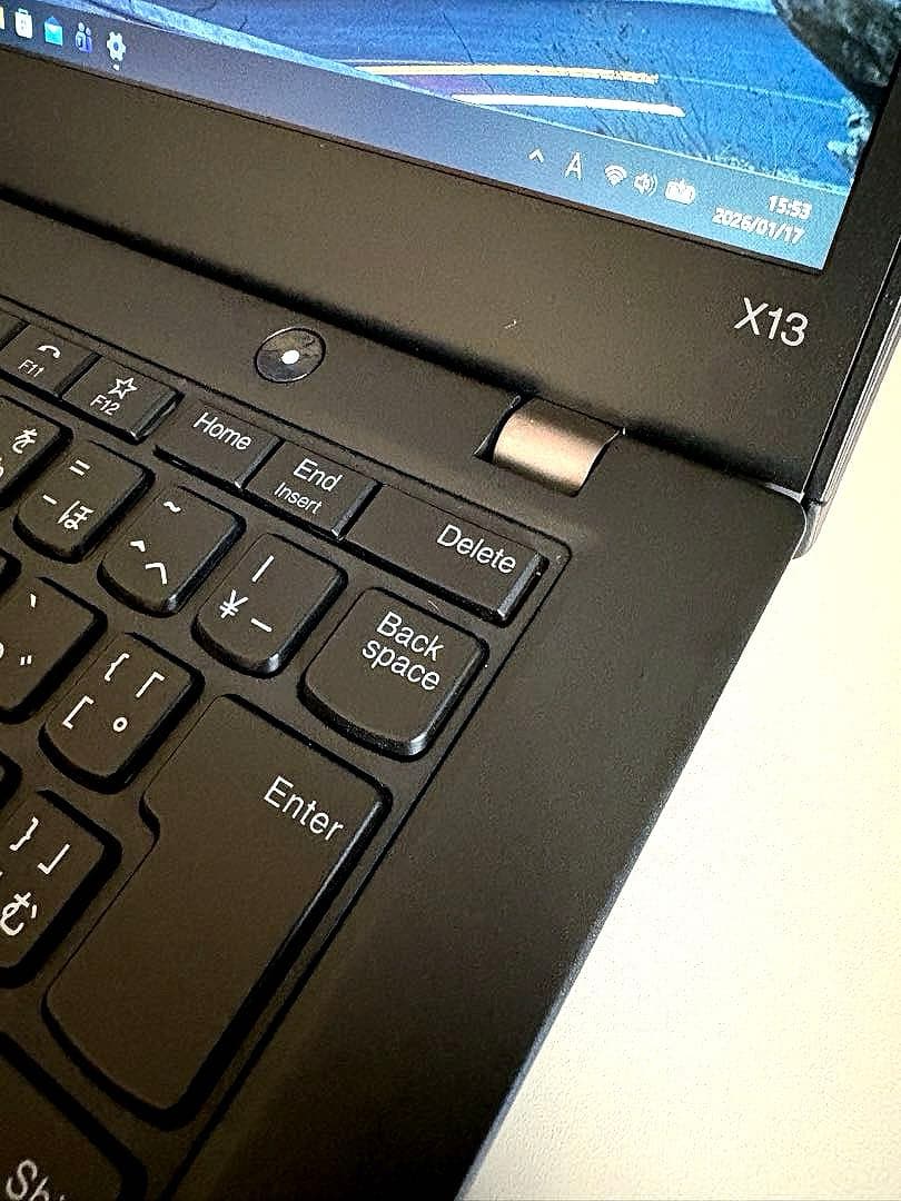 初期設定済⭐️ThinkPad X13インテルi5✨バッテリー良好✳︎メモリ16GB