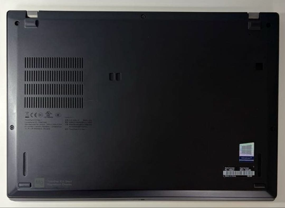 初期設定済⭐️ThinkPad X13インテルi5✨バッテリー良好✳︎メモリ16GB
