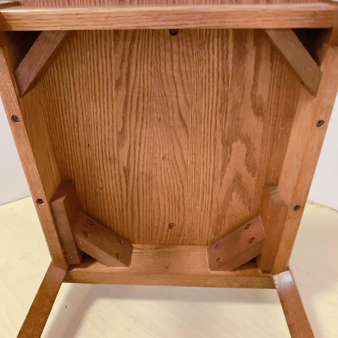 maruni マルニ　木製　ダイニングチェア ラタン 籐 旧ロゴ 木製椅子