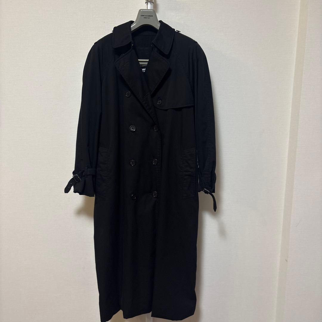 Burberryバーバリー × コムデギャルソン 黒トレンチコート